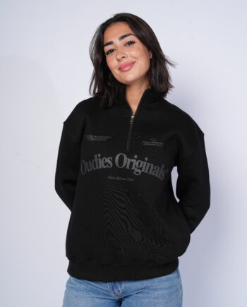 Oudies Originals Quarter-Zip (Black)