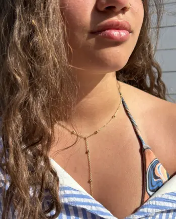 The OG drop (in gold) Necklace