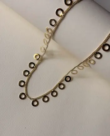 golden loops necklace