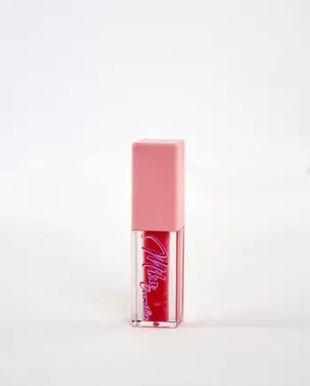 Lip gloss hot pink