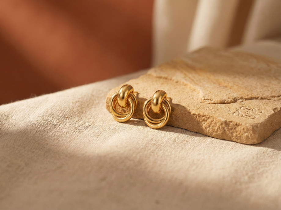 Dual Looped Earrings – Lokaiii
