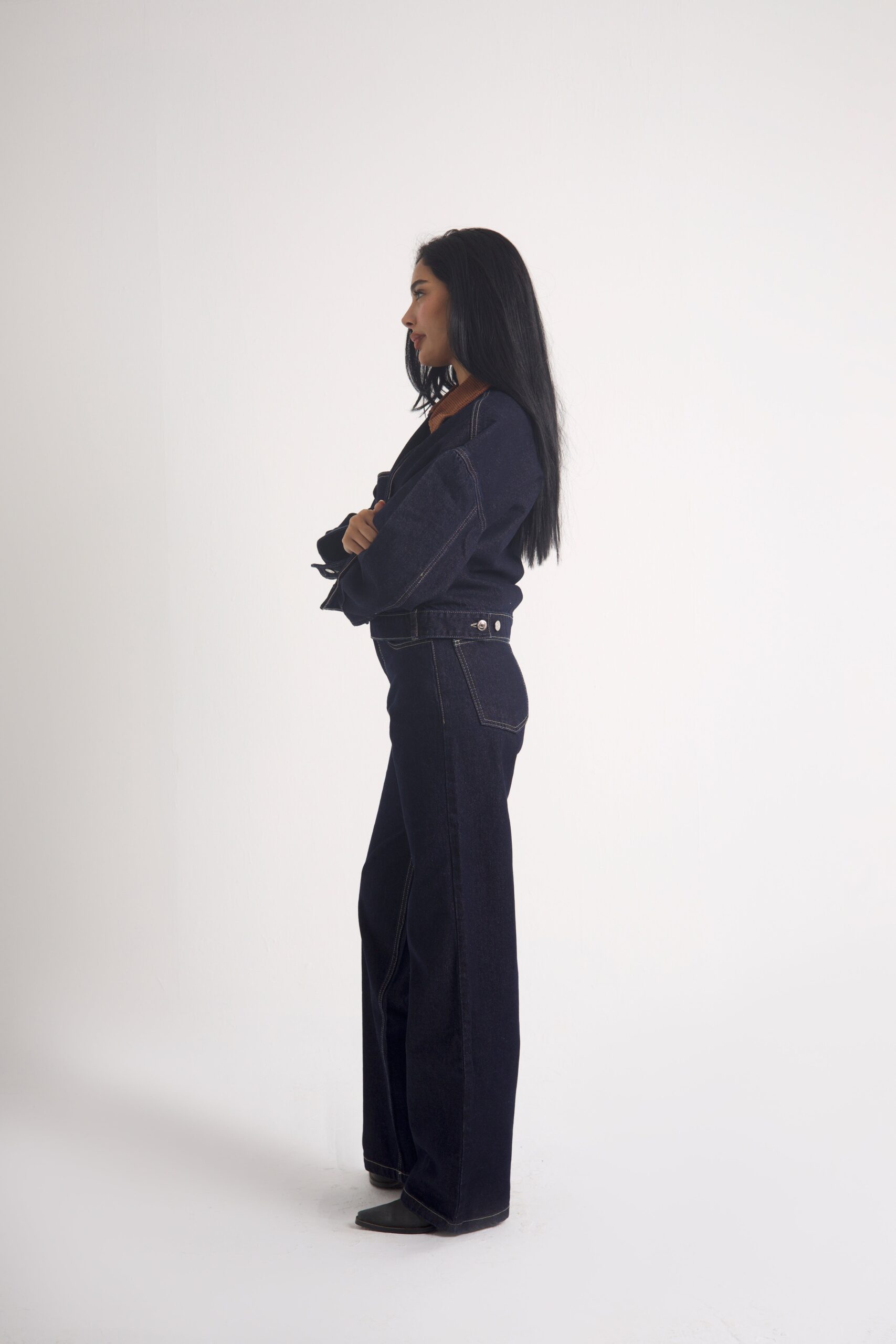 WIDE-LEG HIGH WAIST JEANS