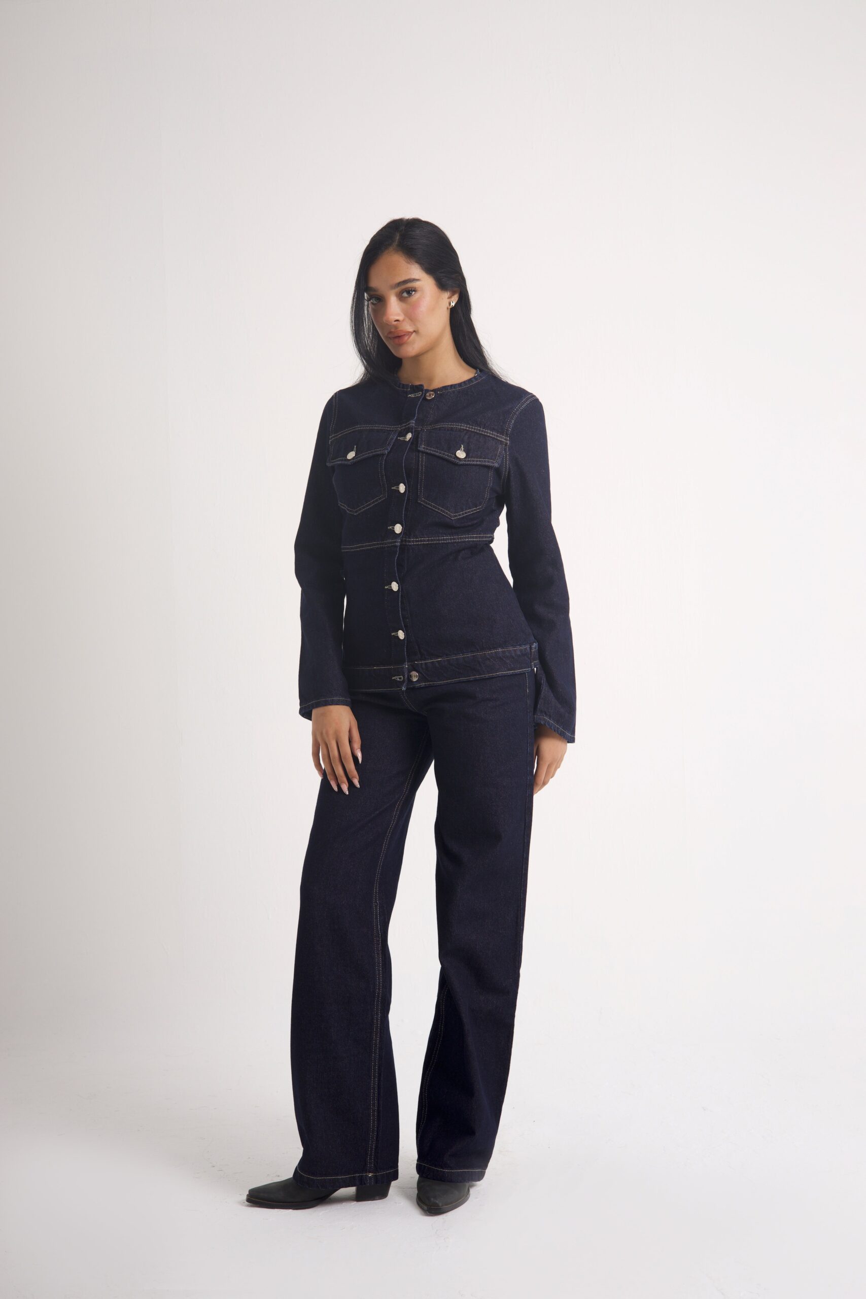 FITTED DENIM JACKET