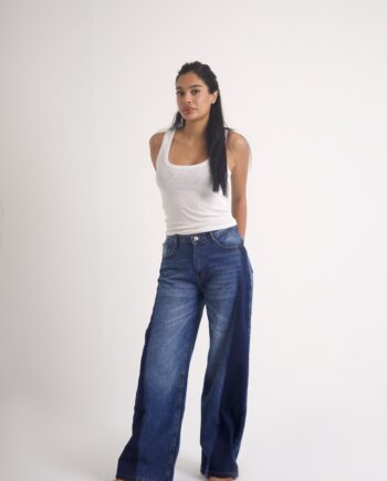 HIGH WAIST - PATCHWORK JEANS