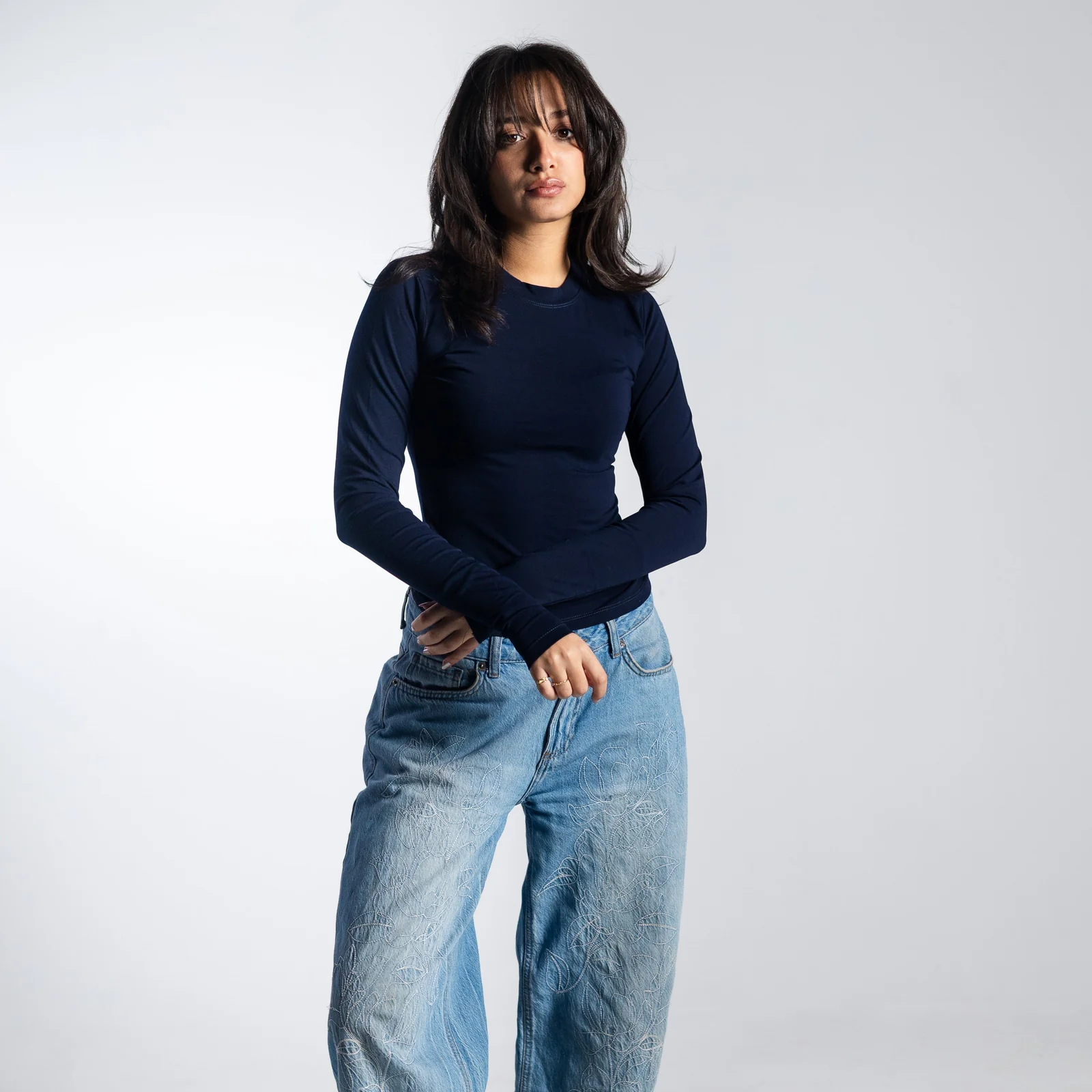 The Blanks - Cotton Long Sleeve Top