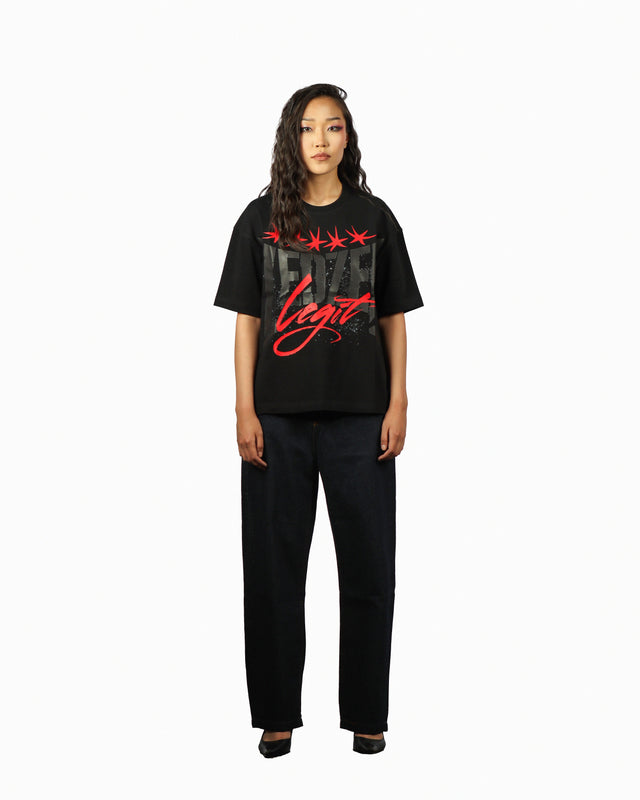 Unisex Black legit T-shirt