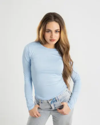 Microfiber Long Sleeve Top