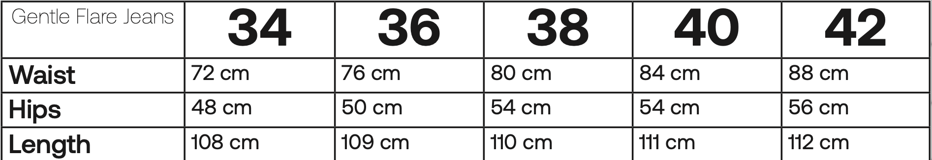 Gentle Flare Jeans