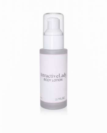 Attractive Lady body lotion