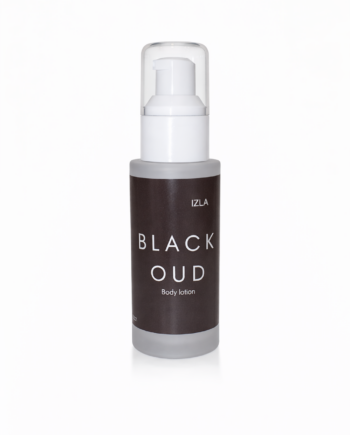 Black oud body lotion