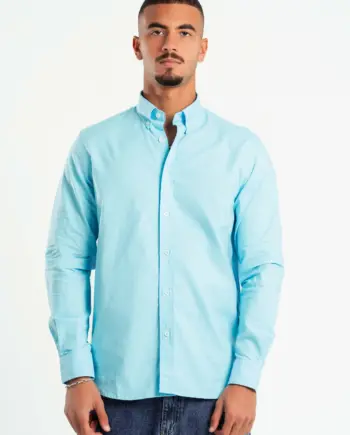 AQUA OXFORD SHIRT