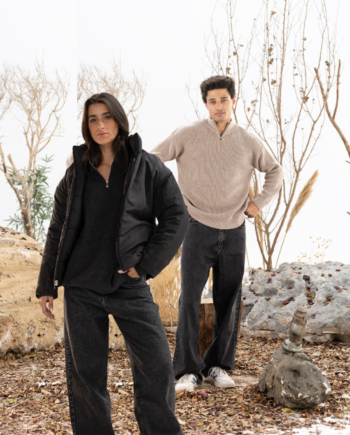 Goated - Relaxed Wide Denim in Black