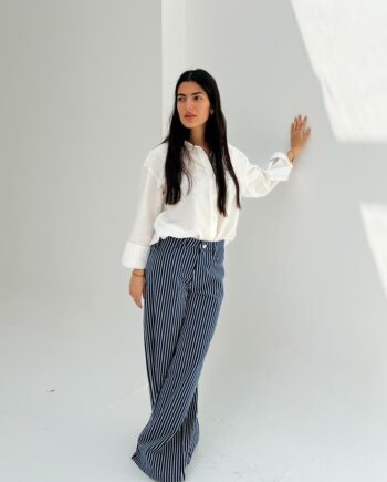 Sabeya - The Stripe Denim Pants