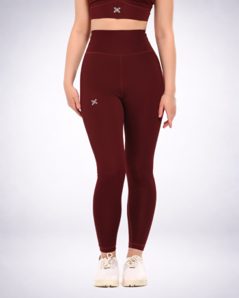 Flexi - Burgundy Basic Leggings