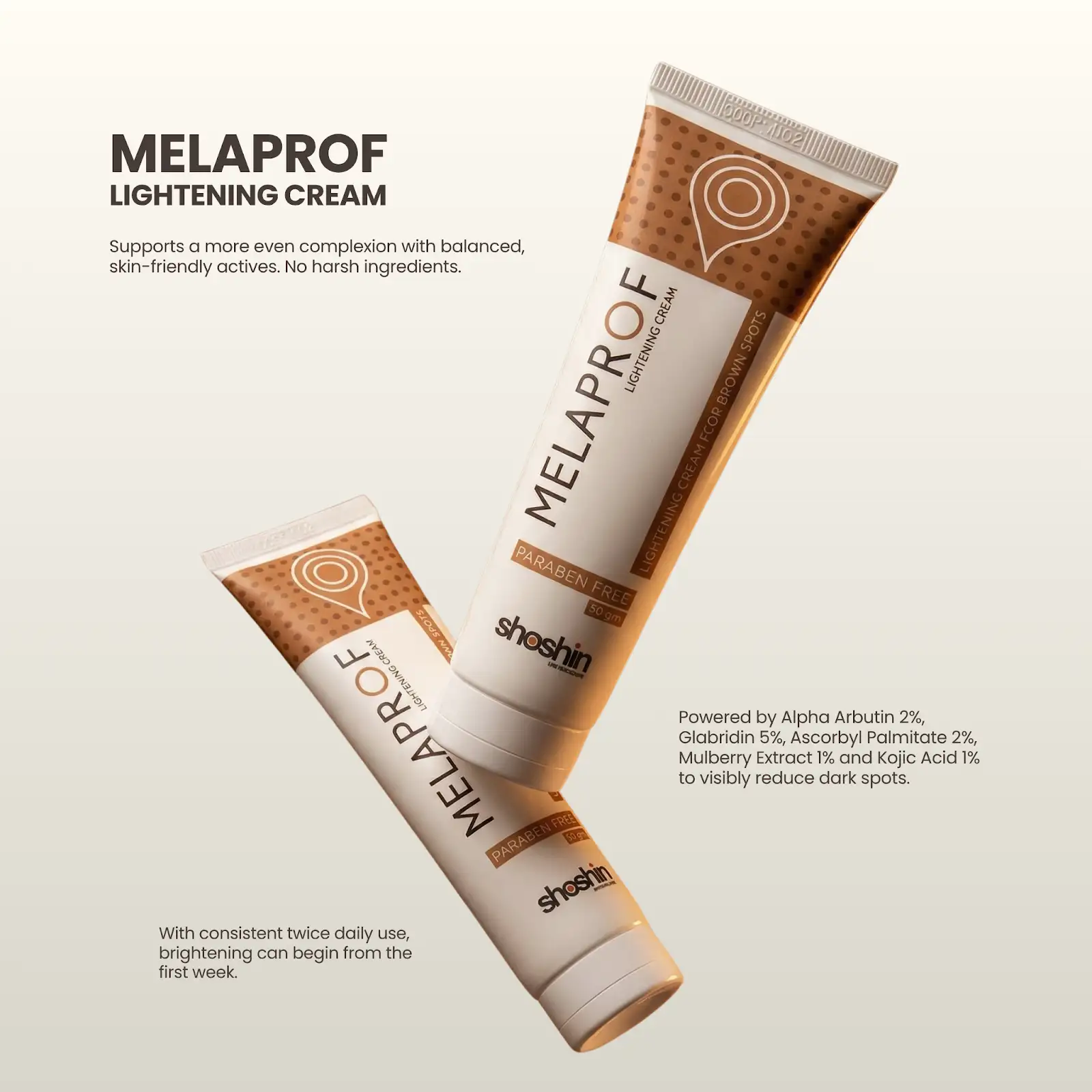 Melaprof Lightening Cream - 50g