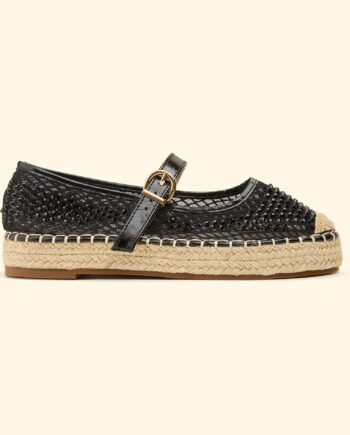BOU - DazzleWeave Espadrilles - Black