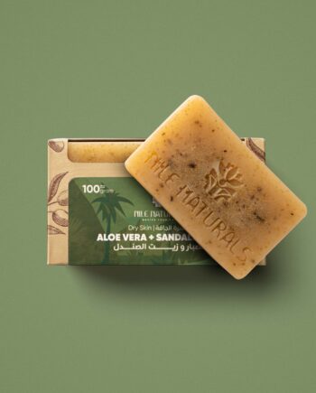 Nile Naturals - Dry Skin - Aloe Vera & Sandalwood Oil Soap ~100 grams