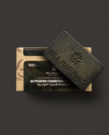 Nile Naturals - Combination Skin - Activated Charcoal & Jojoba Oil Soap ~100 grams