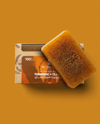 Nile Naturals - Oily Skin - Turmeric & Tea Tree Oil Soap ~100 grams