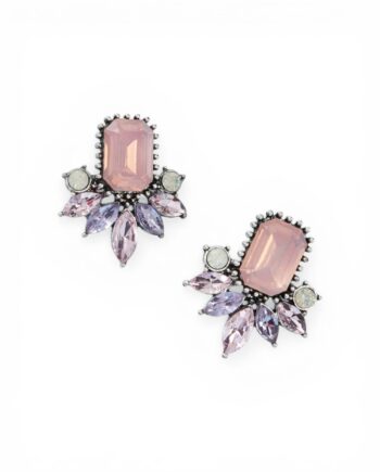 The Both - Gemstone Design Stud Earrings