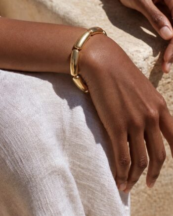 The Both - Gold elastic bangle