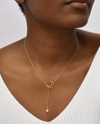 The Both - Midnight Moon drop Necklace95