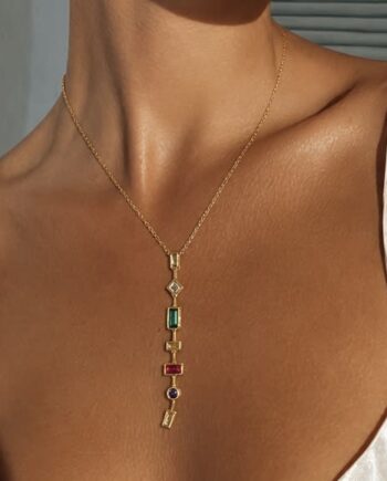 The Both - Prism Drop stainless steel Necklace