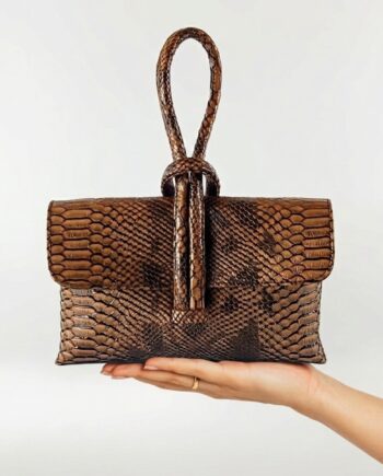 Noué - Joie grain clutch