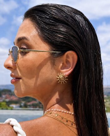 The Both - solar glow earrings